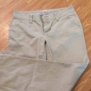 Ladies size 11 beige pants. Boot cut